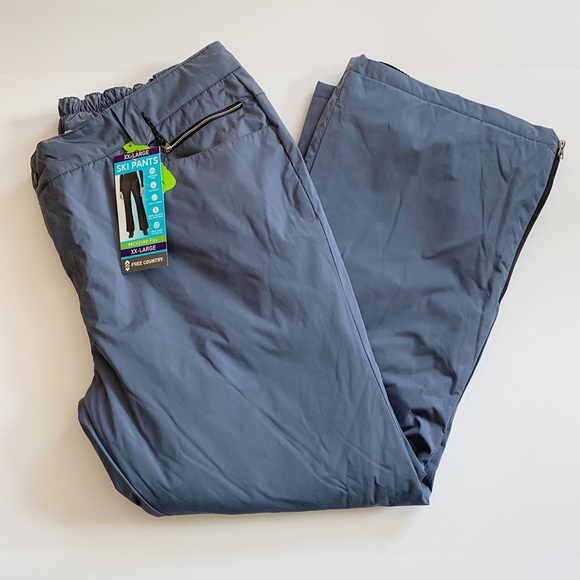 NWT Women’s Gray Free Country Ski Pants - Picture 2 of 5